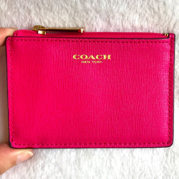 Coach Handbags - Small Pink Coach Wallet